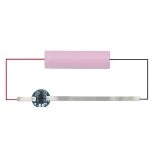 XR - Lityum iyon BMS - 1s 5a - Yuvarlak - Nikelli